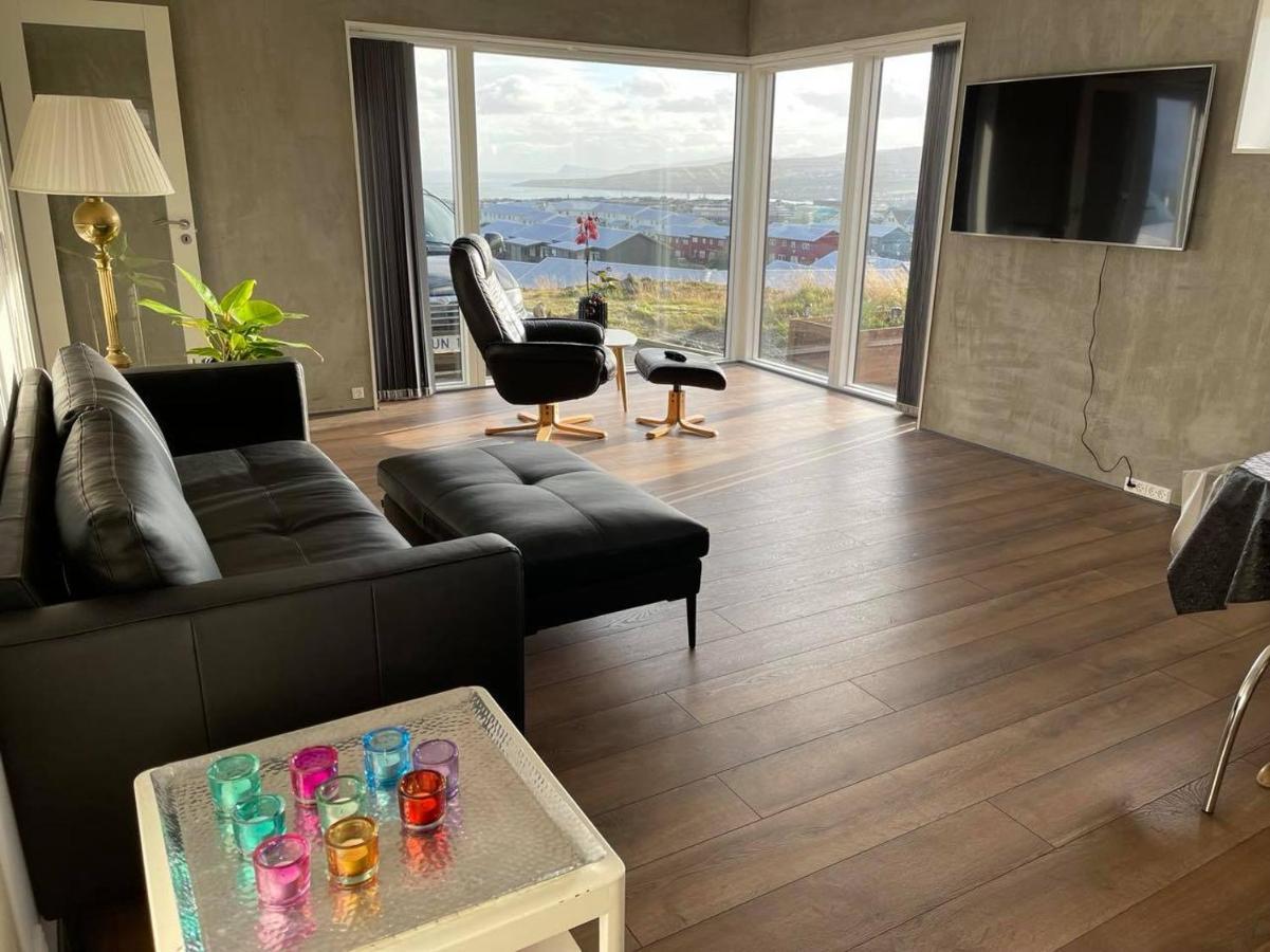 Modern Apartment With City & Oceanside View Tórshavn Zewnętrze zdjęcie